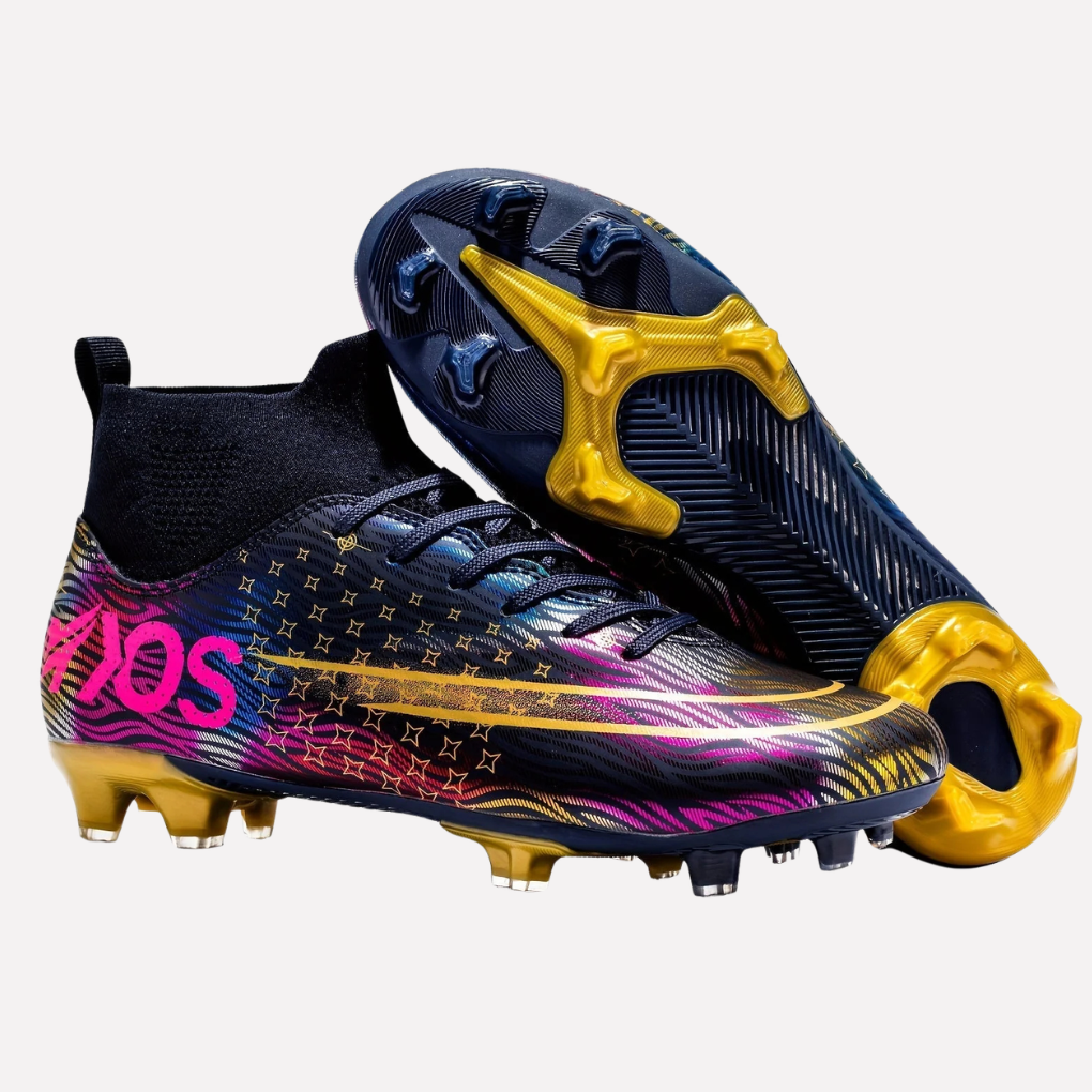 Voetbalschoenen voor heren met hoge schacht en goede grip