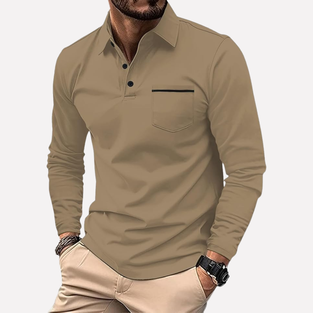 Heren Lange Mouwen Shirt