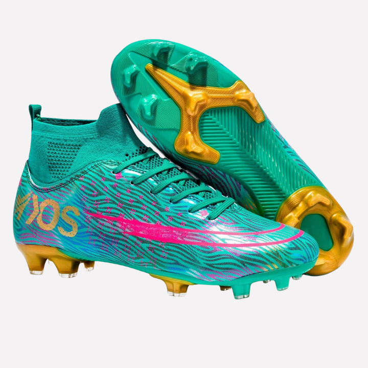 Voetbalschoenen voor heren met hoge schacht en goede grip