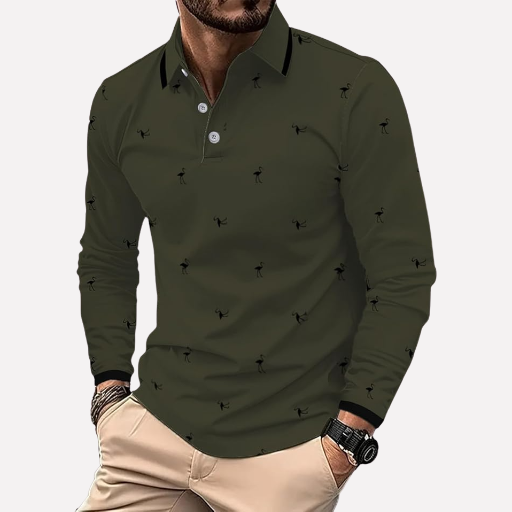 Heren Lange Mouwen Shirt