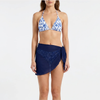 Halternek Bloemenprint Bikini Set