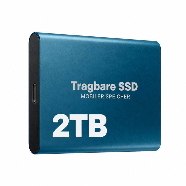Mobiele opslag van 2 TB voor creatieve projecten