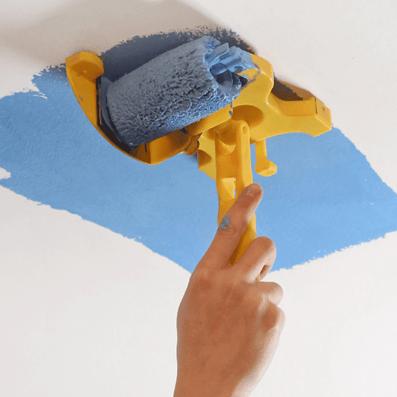 Verfroller | Schone randen zonder afplaktape | Rollertechniek met randgeleider | EdgeGlide