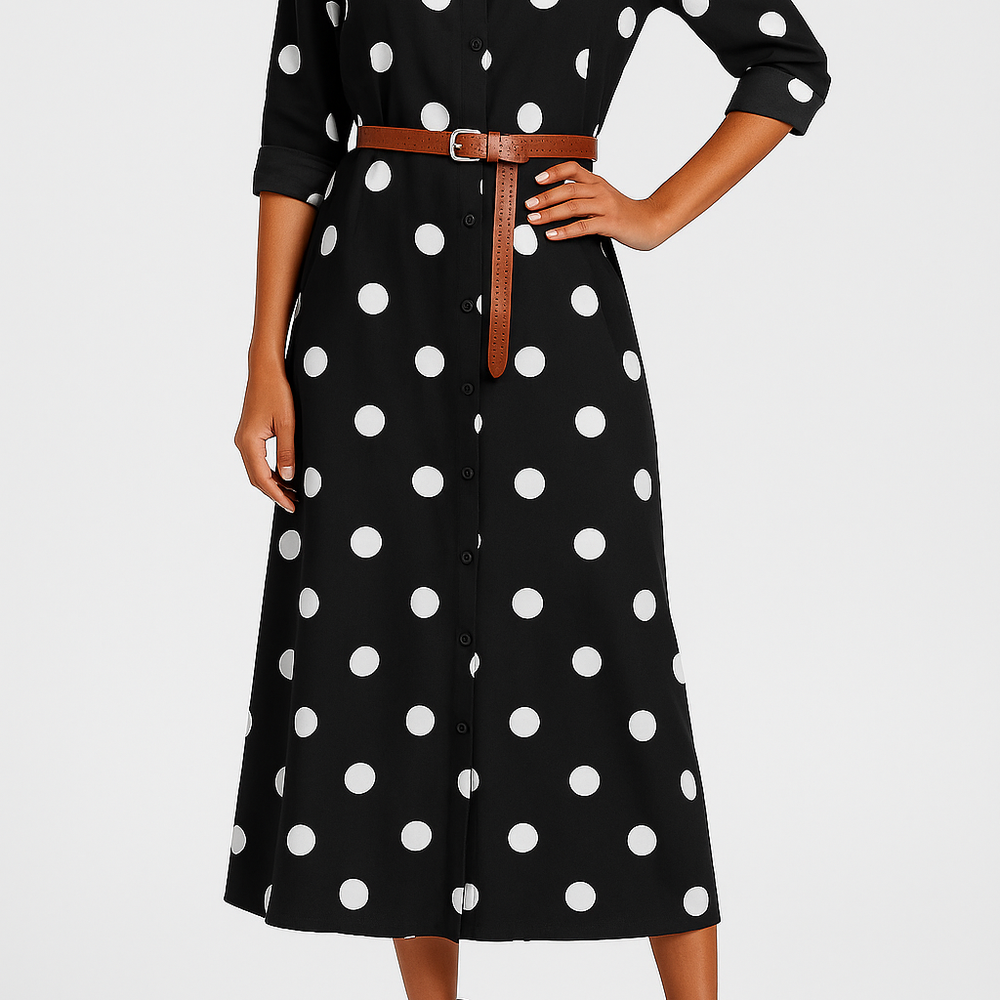 
                  
                    Fenna – Stippenjurk met Elegante Pasvorm
                  
                