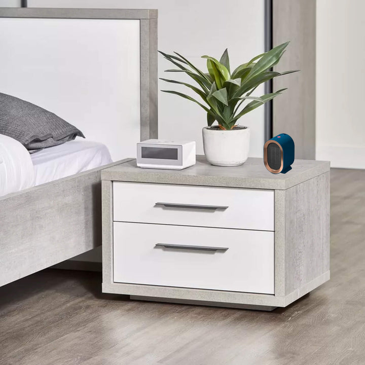 Keramische ventilatorkachel met twee standen, stil onder 36 dB