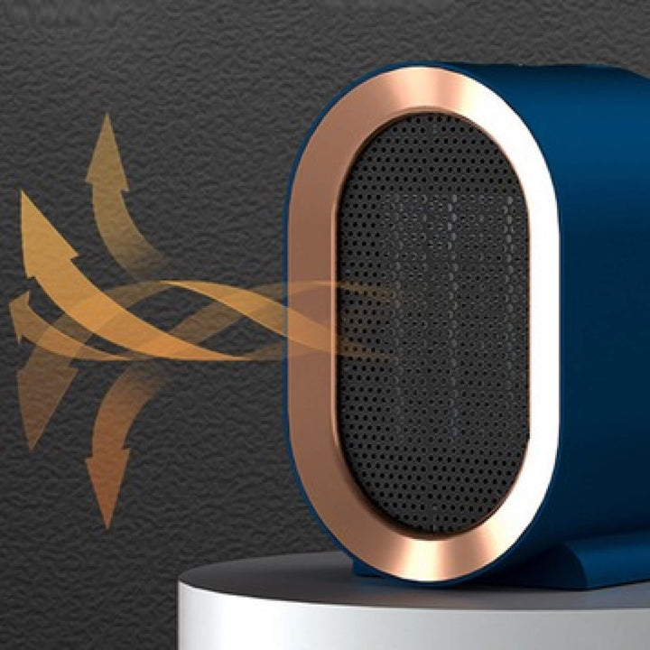 Keramische ventilatorkachel met twee standen, stil onder 36 dB