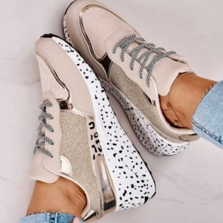 Dames Sneakers - met print en stevig voetbed