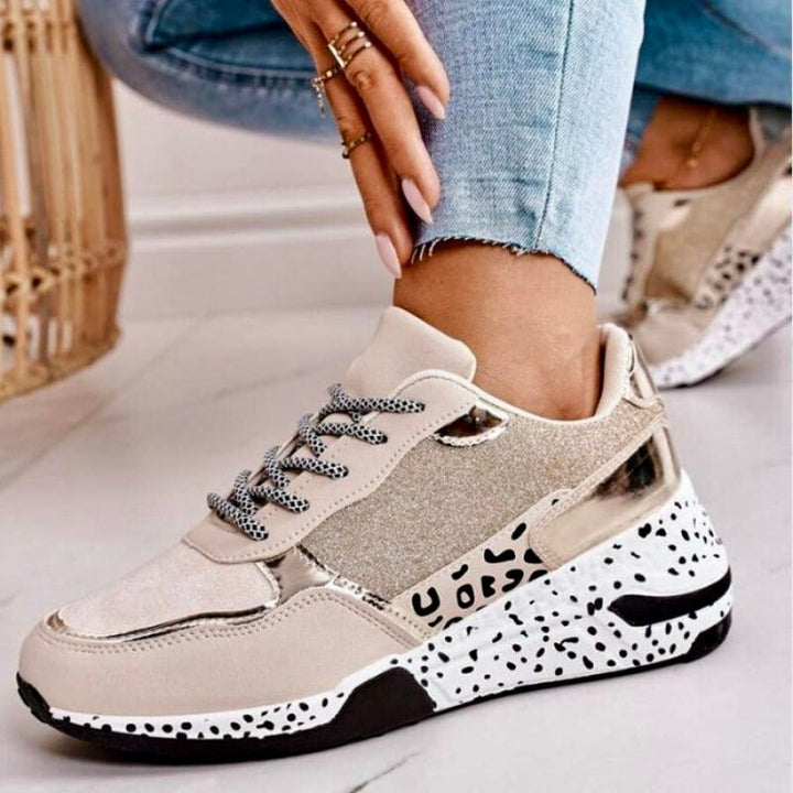 Dames Sneakers - met print en stevig voetbed