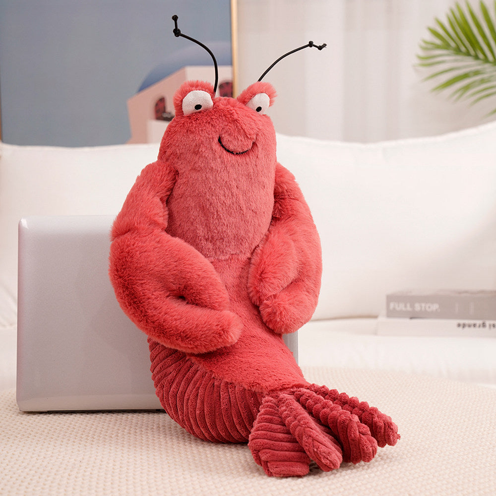 CrabCuddle | Grappig pluche knuffelspeelgoed in de vorm van een kreeft of krab voor kinderen