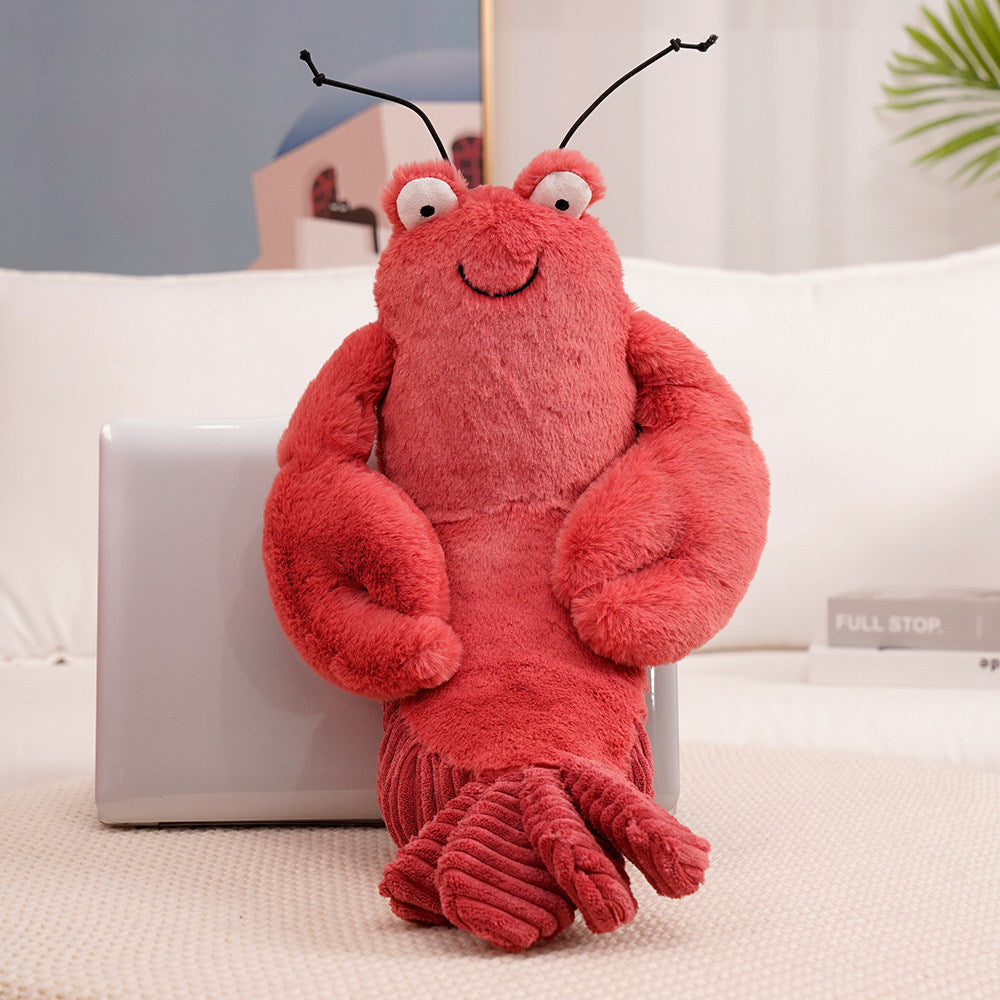 CrabCuddle | Grappig pluche knuffelspeelgoed in de vorm van een kreeft of krab voor kinderen