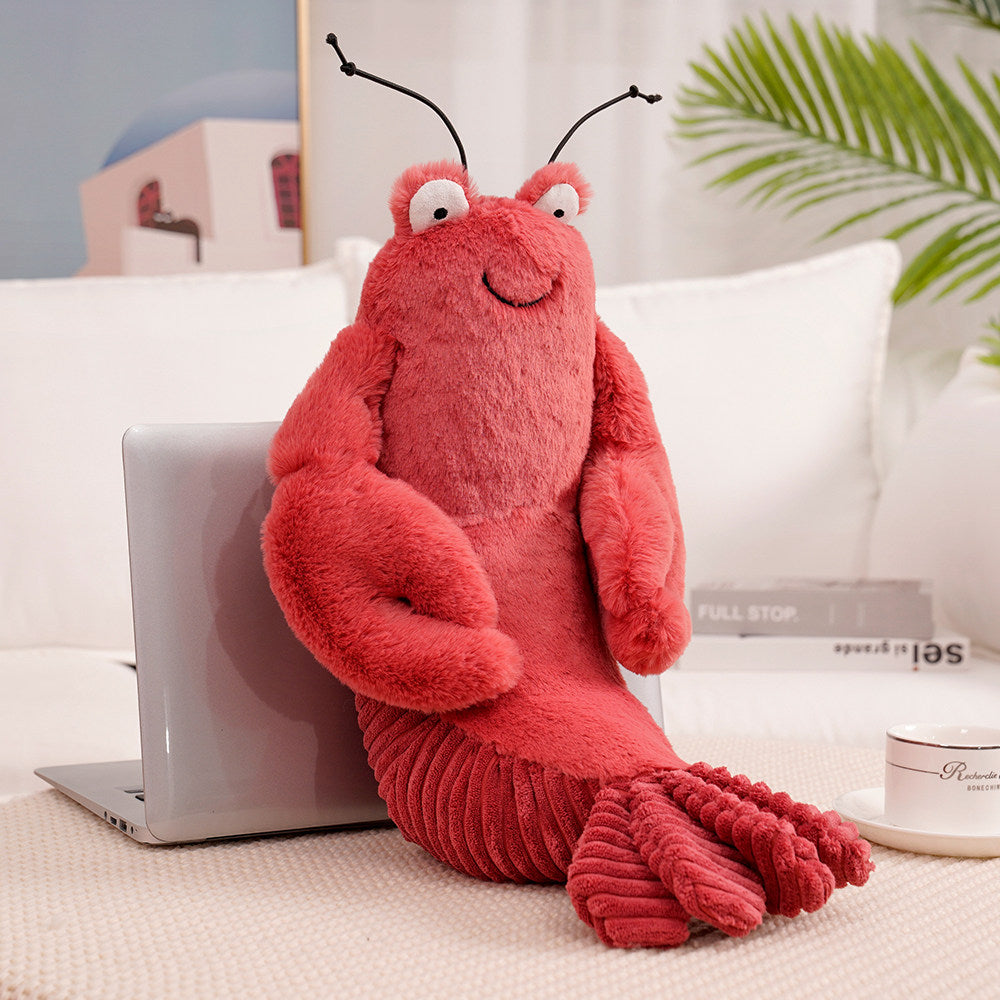 CrabCuddle | Grappig pluche knuffelspeelgoed in de vorm van een kreeft of krab voor kinderen