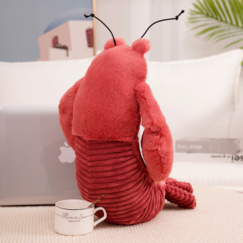 CrabCuddle | Grappig pluche knuffelspeelgoed in de vorm van een kreeft of krab voor kinderen