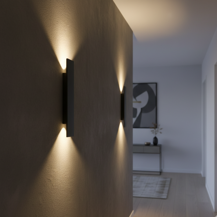 IP65 waterdichte aluminium buitenwandlamp – moderne LED-wandlamp