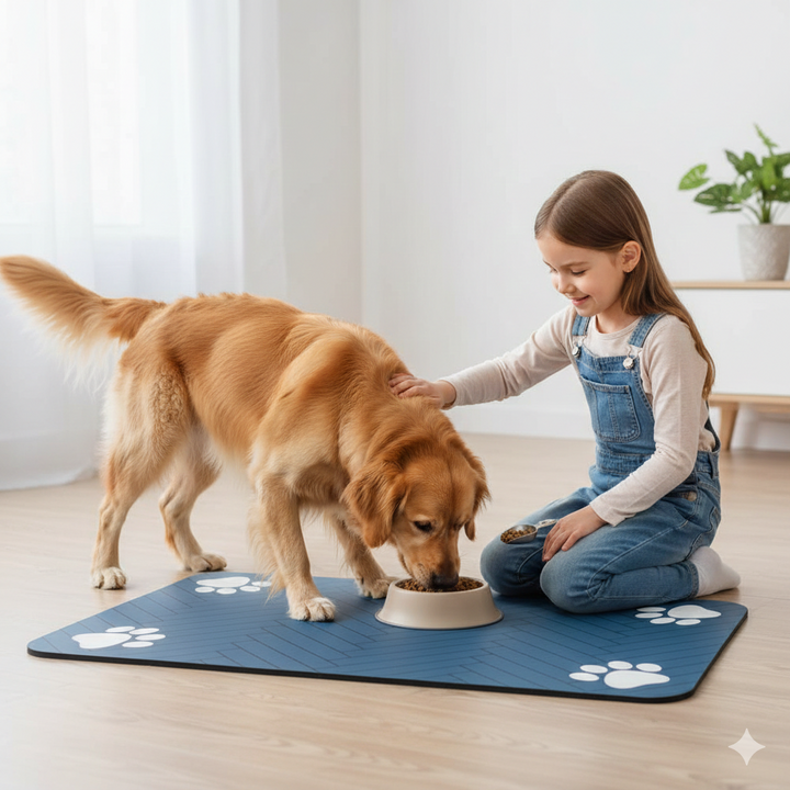 Huisdier Voedingsmat - Absorberende Huisdier Placemat voor Voedsel en Waterbak