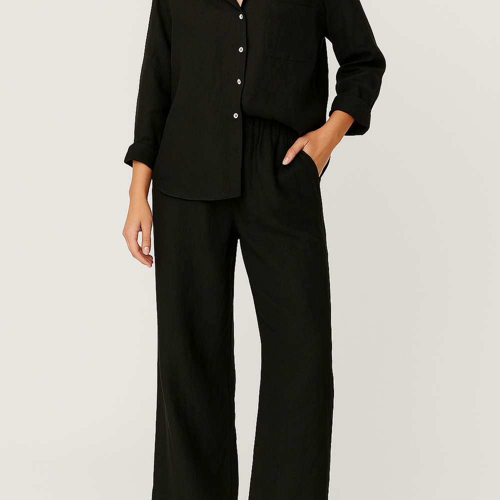 
                  
                    Giselle – Luchtige Linnen Zomerset voor Comfort en Stijl
                  
                