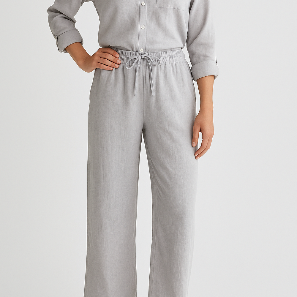 
                  
                    Giselle – Luchtige Linnen Zomerset voor Comfort en Stijl
                  
                