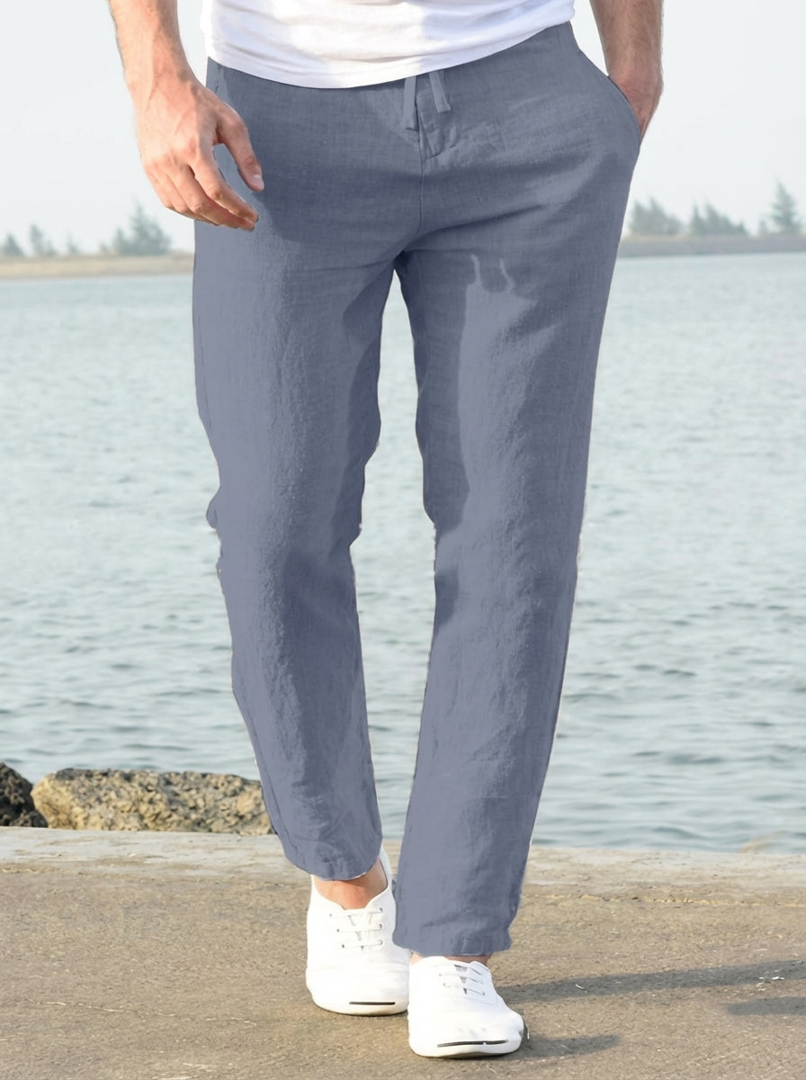 Heren linnen zomerbroek – Comfortabel stijl met luchtig design