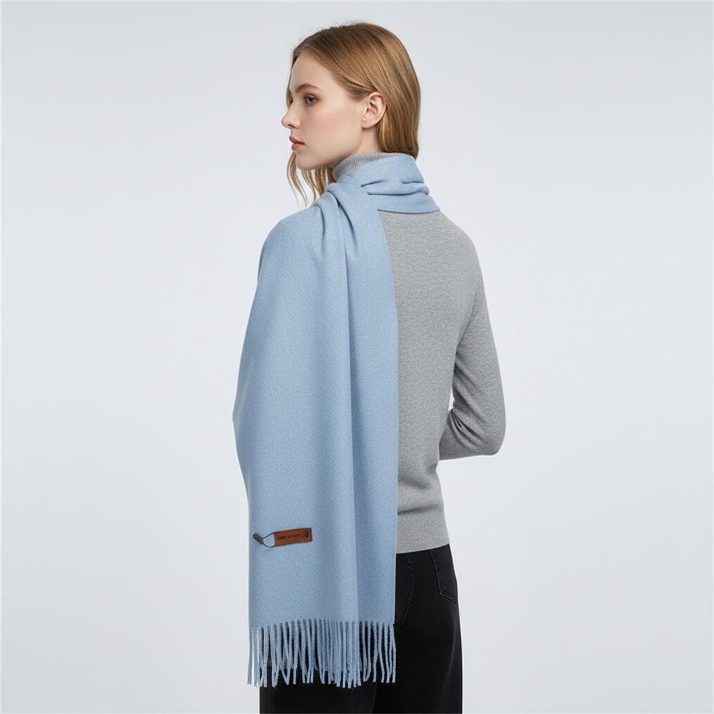Grootformaat Kasjmier Sjaal - Cashluxe