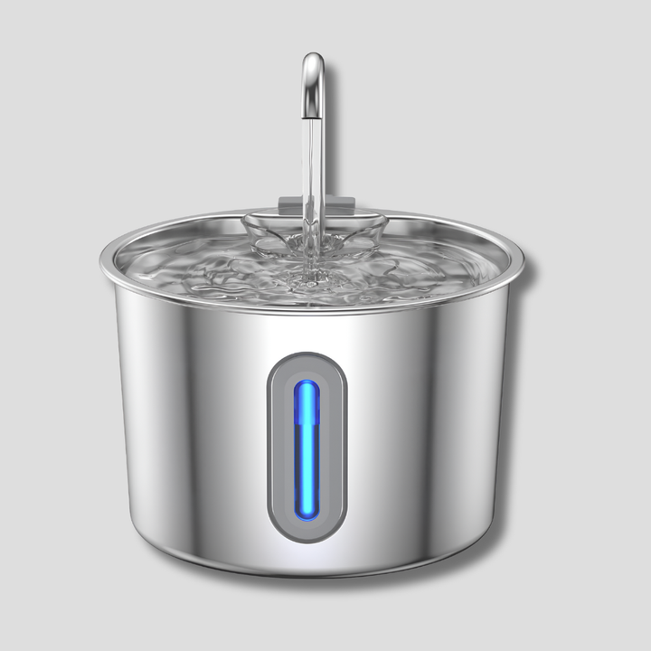 RVS waterfontein voor katten en kleine honden