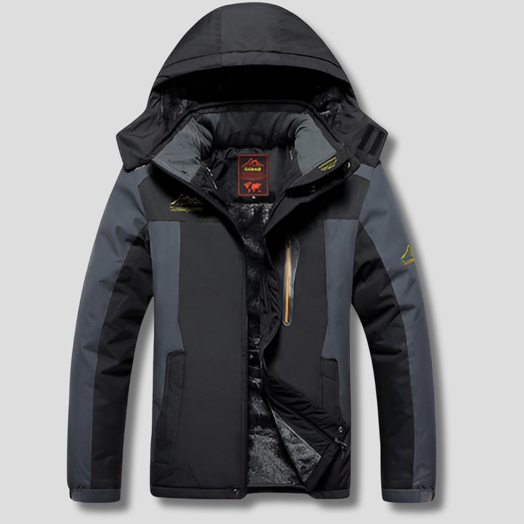 Heren winterjas – moderne casual stijl met waterafstotende afwerking