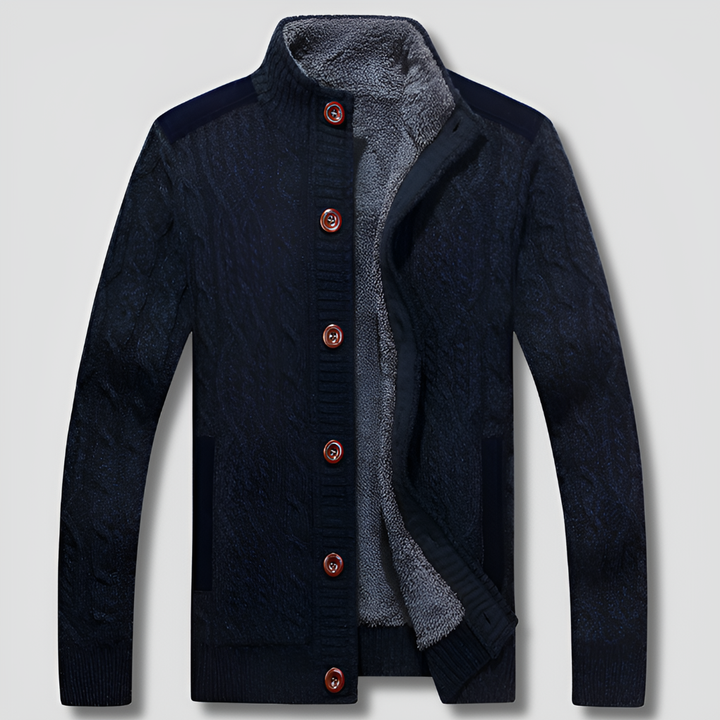 Dames Gebreid Vest met Pluche Voering