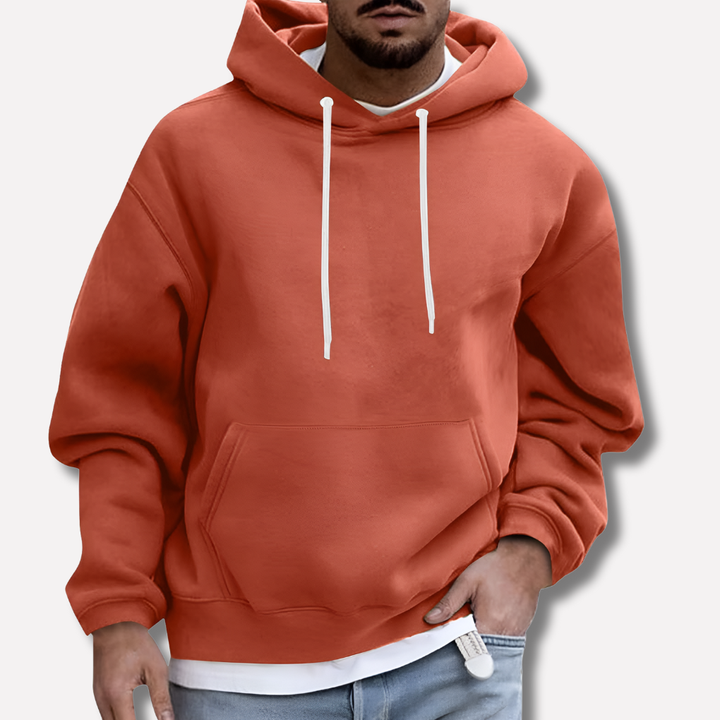 Herenhoodie met zakken