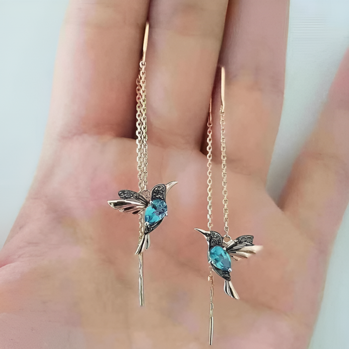 Dames Hummingbird Oorhangers