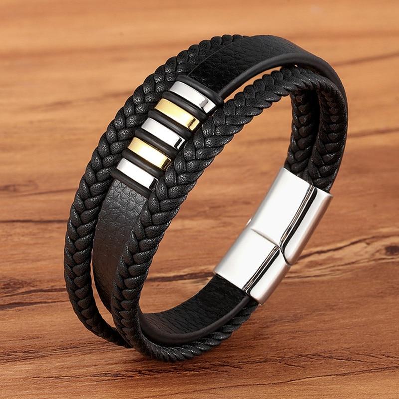 Leren Armband voor Mannen - Tijdloos en Stijlvol Accessoire