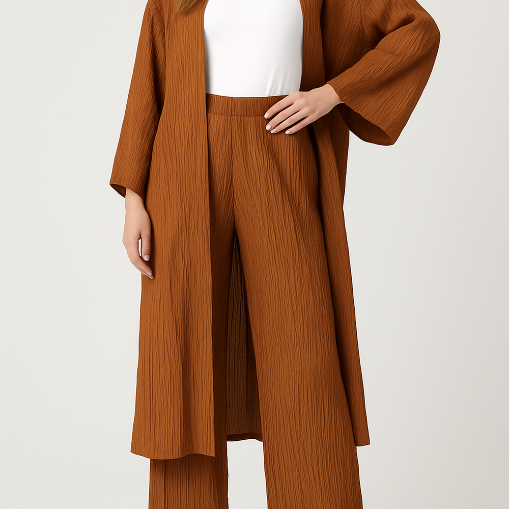 
                  
                    Helena – Stijlvolle Cardigan en Broek Set voor Comfort en Elegantie
                  
                