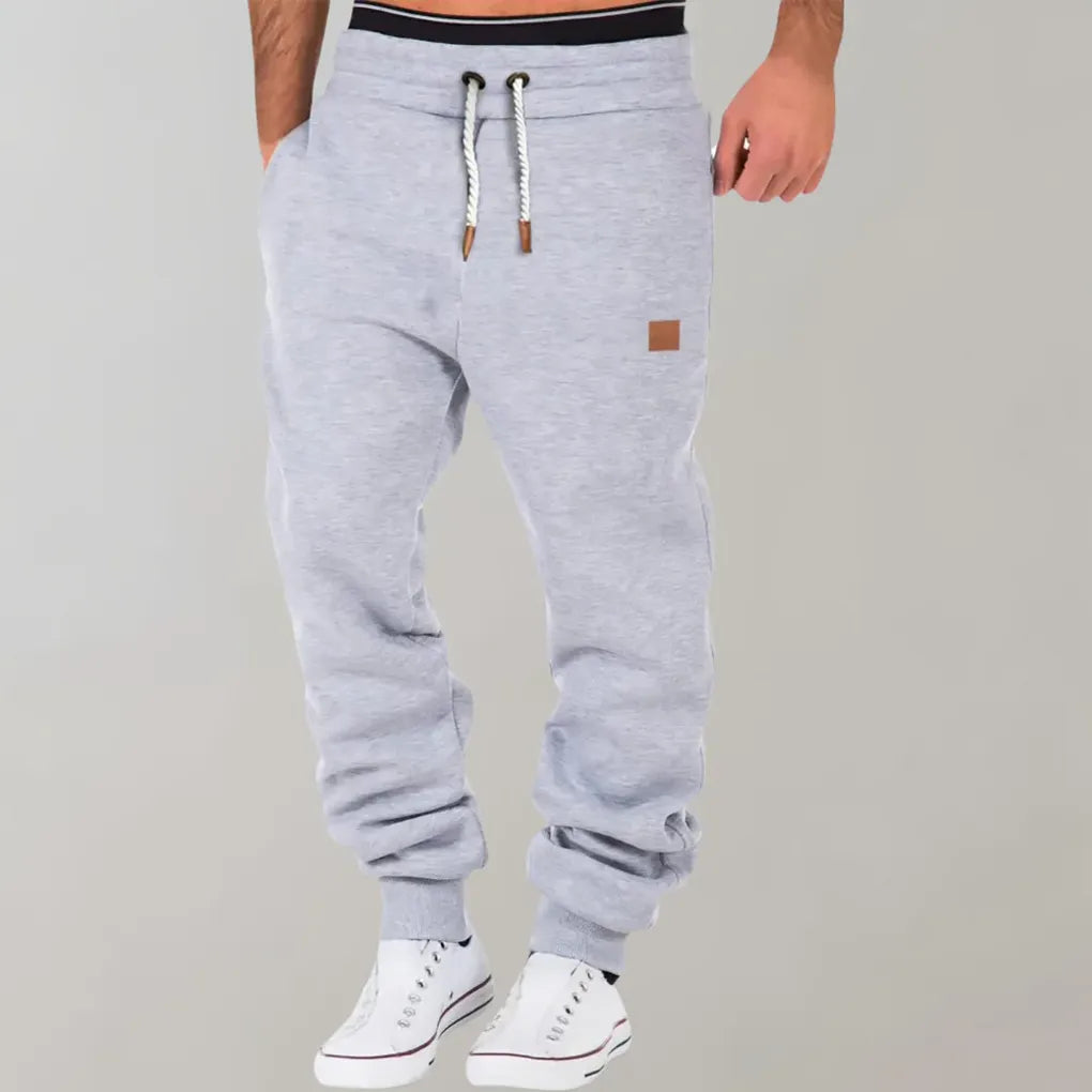 Joggingbroek van katoenmix voor heren – Relaxte pasvorm voor elke dag