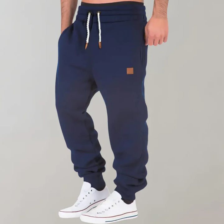 Joggingbroek van katoenmix voor heren – Relaxte pasvorm voor elke dag
