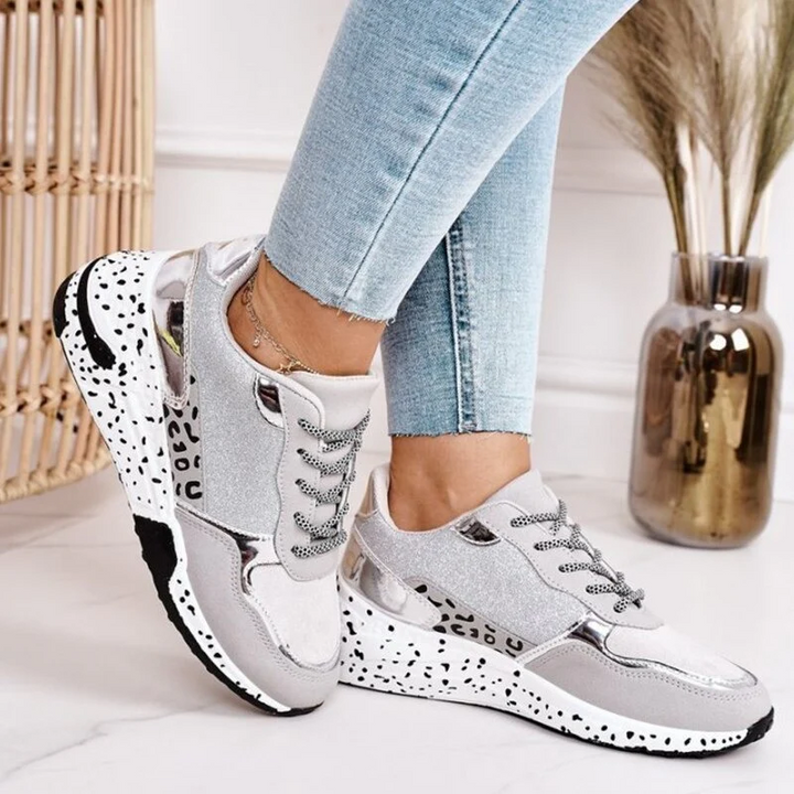 Dames Sneakers - met print en stevig voetbed
