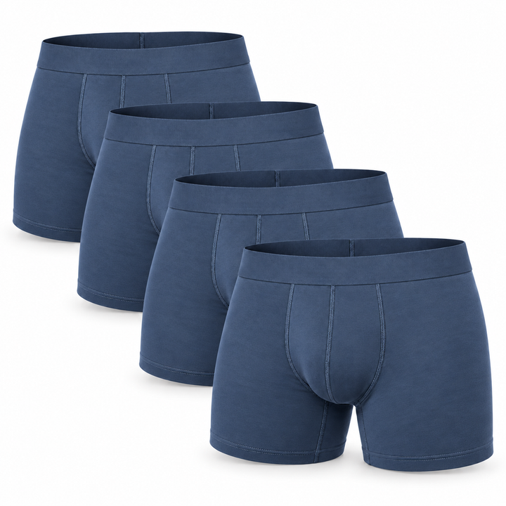 Zachte modal boxerbriefs, langer been, niet opkruipend ondergoed