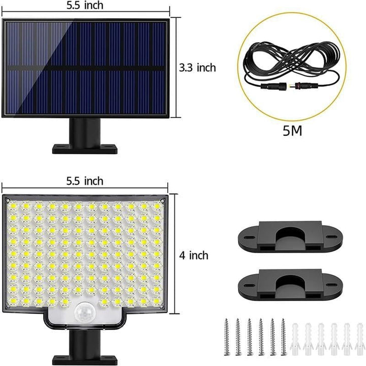 Solar Bewegingslamp voor Buiten – Efficiënt en Praktisch