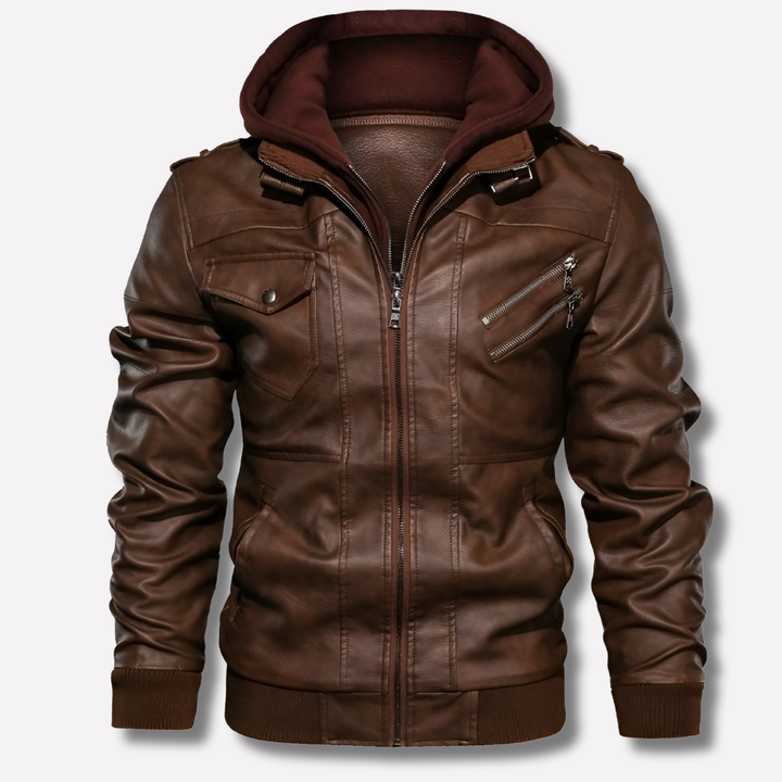 Heren Hooded Jacket met Meerdere Zakjes