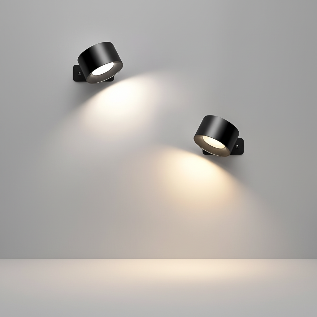 Draadloze magnetische wandlamp – FlexiHalo
