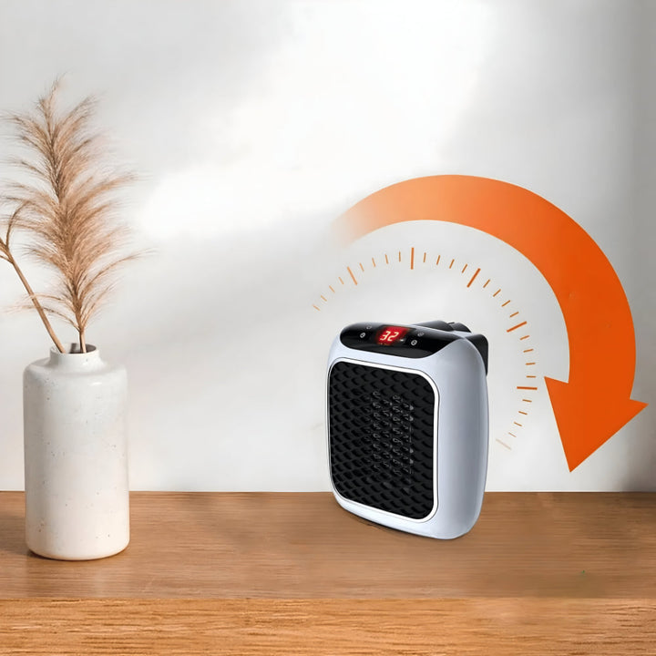 Keramische wandkachel met thermostaat 16–32 °C