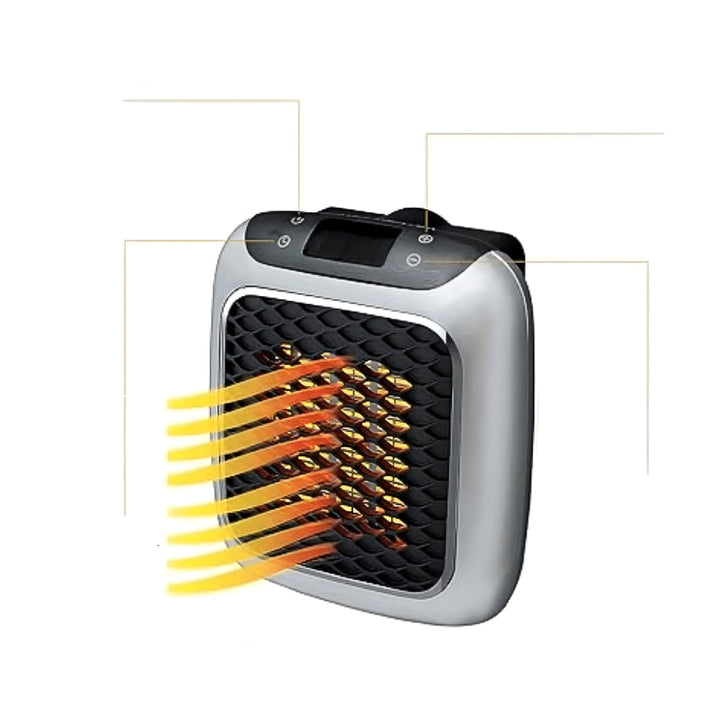 Keramische wandkachel met thermostaat 16–32 °C