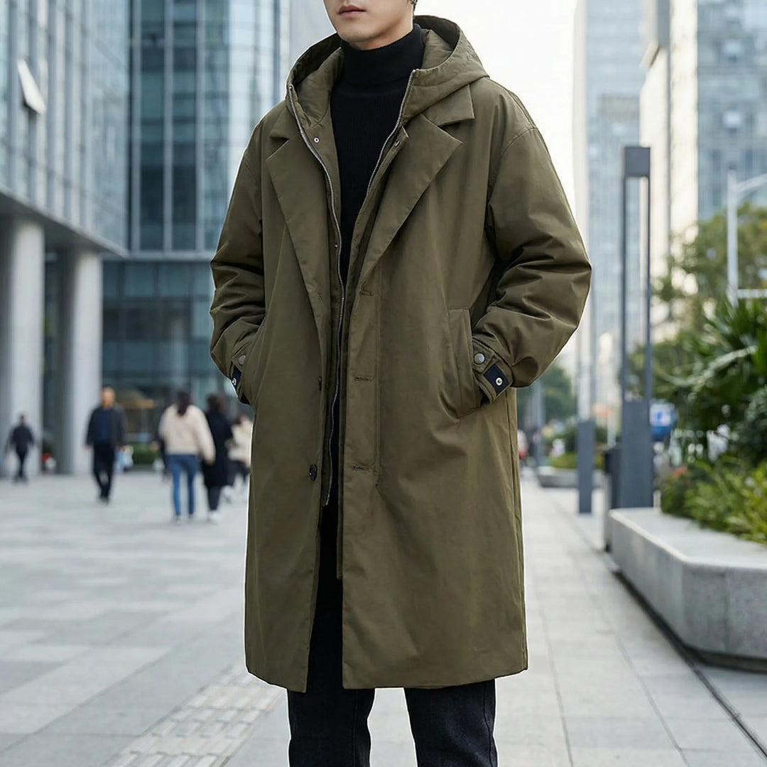 Klassieke parka-trenchcoat voor heren - Armando