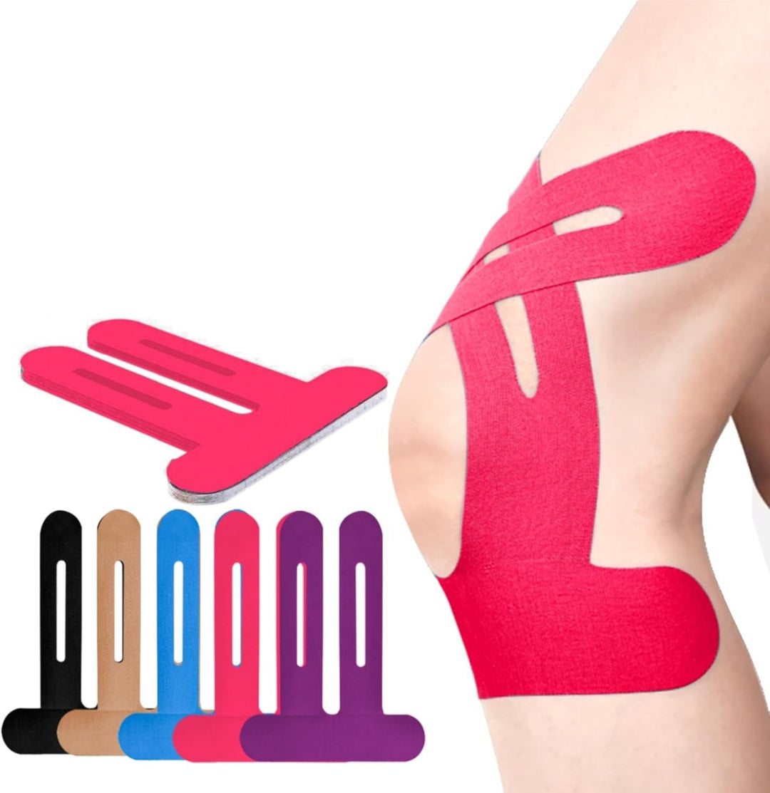 Kniebandage | Voorgesneden kinesiotape | Ademende kniesteun | Flexify