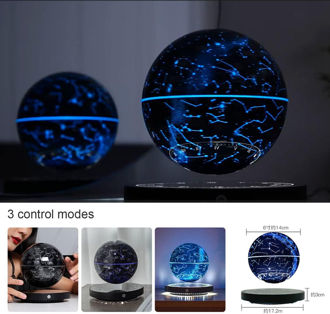 Constellatie | Lamp met zwevende, ronddraaiende sterrenbeelden | Magnetische zweving | SkyOrbit