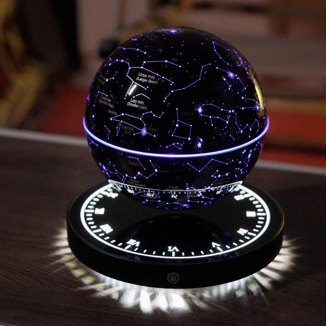 Constellatie | Lamp met zwevende, ronddraaiende sterrenbeelden | Magnetische zweving | SkyOrbit