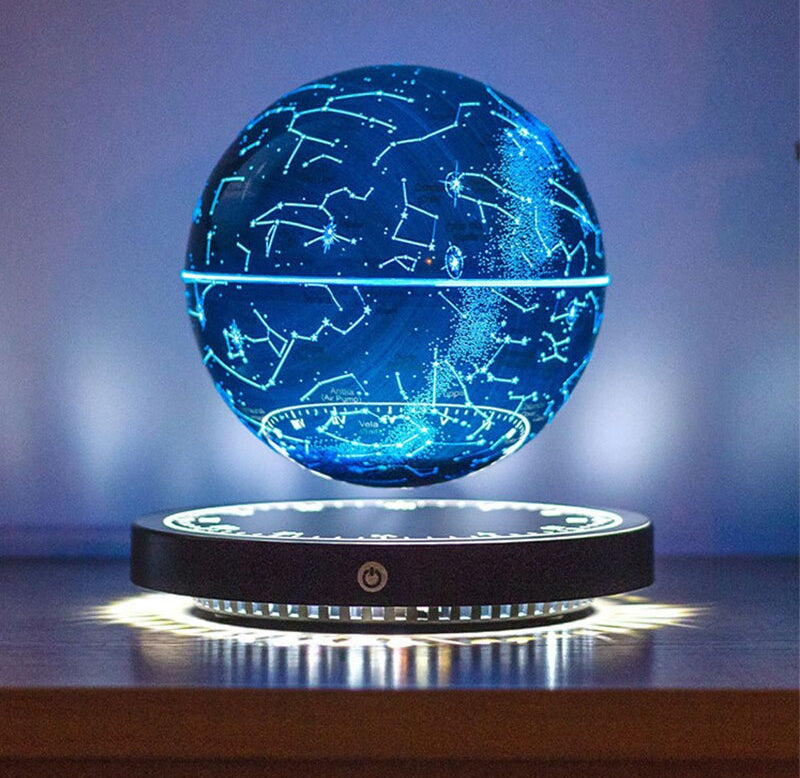 Constellatie | Lamp met zwevende, ronddraaiende sterrenbeelden | Magnetische zweving | SkyOrbit
