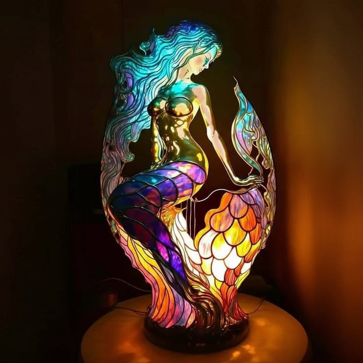 VITRAFAUNA – Kunstlamp met Dierenmotief voor een Elegante Woonsfeer