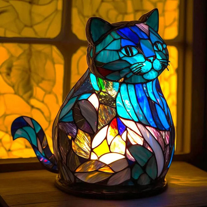 VITRAFAUNA – Kunstlamp met Dierenmotief voor een Elegante Woonsfeer