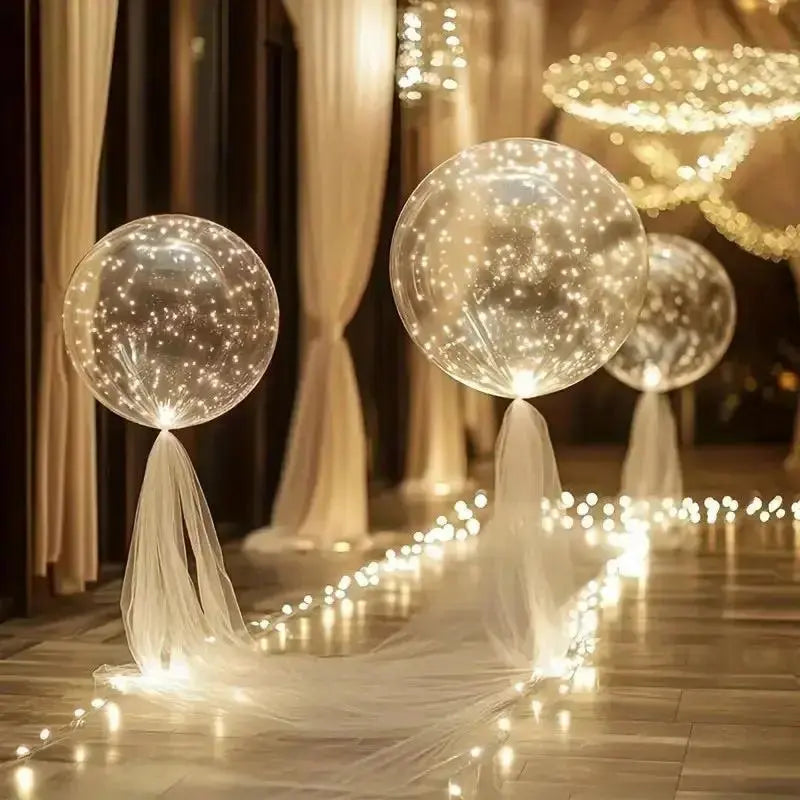 Lichtgevende ballonnen – feestdecoratie met warme gloed | set van 10