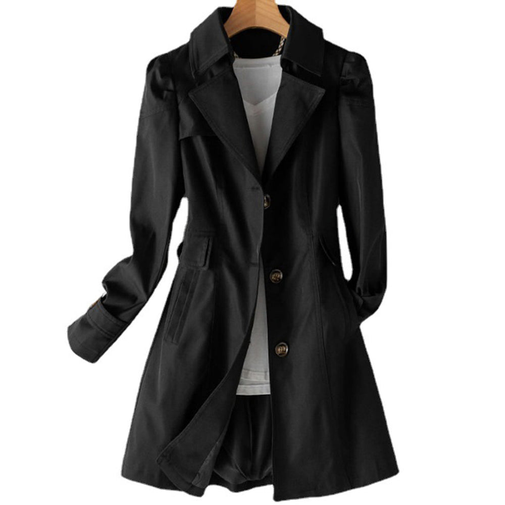 
                  
                    Elara - Elegante Dames Trenchcoat voor Tijdloze Stijl - SkinzLine
                  
                
