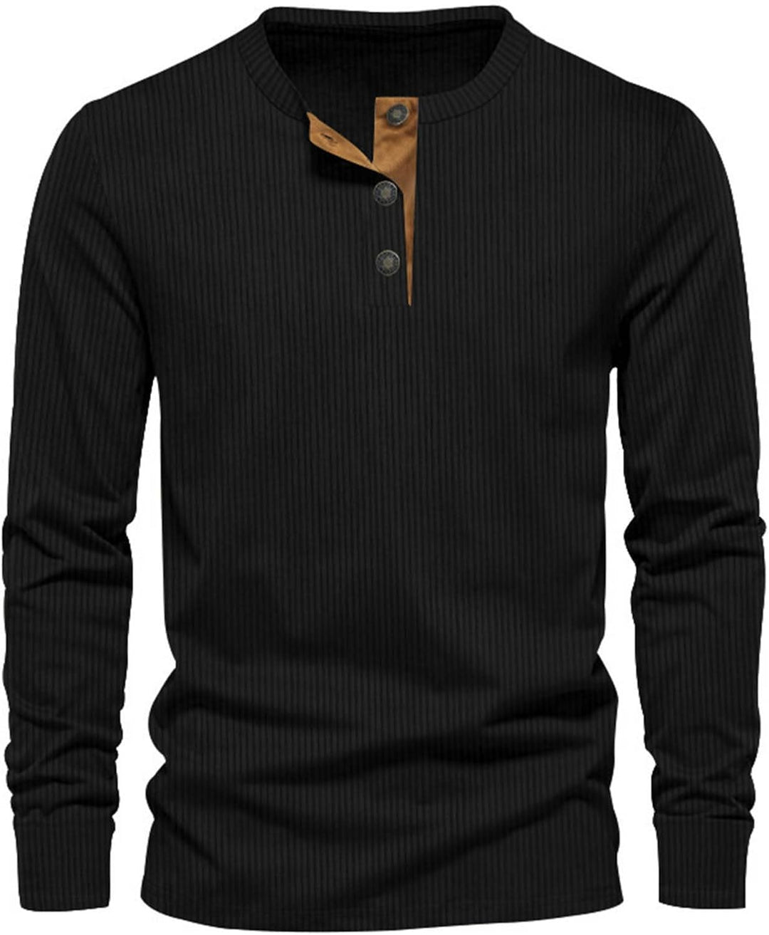 Heren T-shirt met lange mouwen | Eenvoudig en tijdloos voor dagelijks comfort