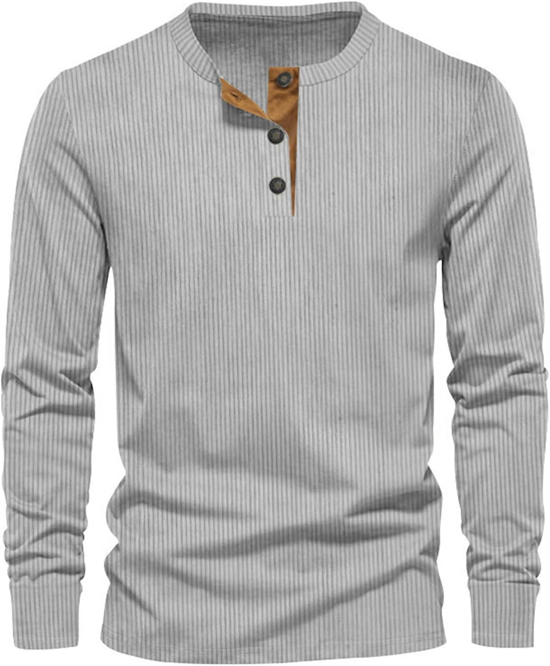Heren T-shirt met lange mouwen | Eenvoudig en tijdloos voor dagelijks comfort