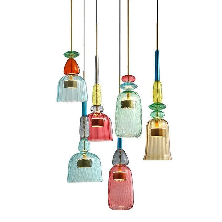 Kleurrijke Verstelbare Hanglamp